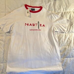 New with tags, never been worn, Nautica, short sleeve T-shirt.